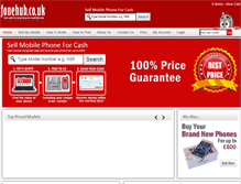 Tablet Screenshot of fonehub.co.uk